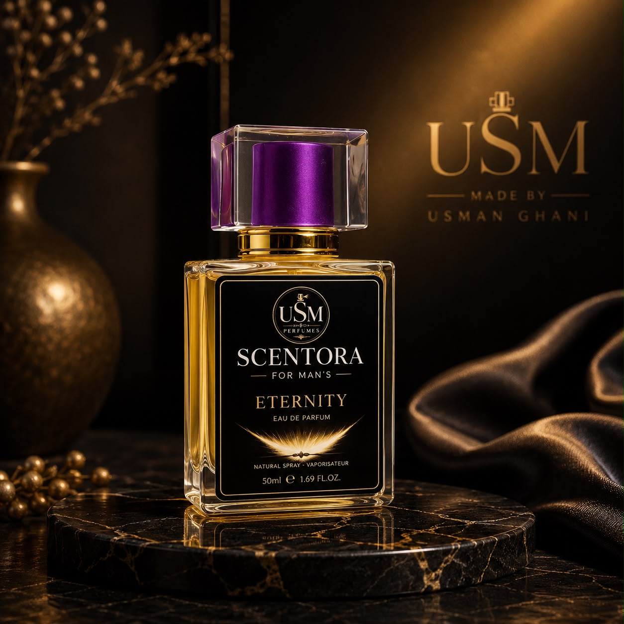 Scentora Eternity Eau de Parfum – 50ml | Premium Men’s Fragrance