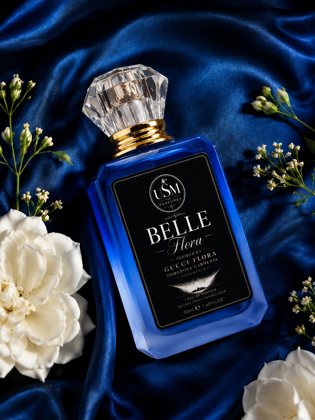 Belle Flora Inspired by Gucci Flora – 50ml | Elegant Women’s Floral Fragrance